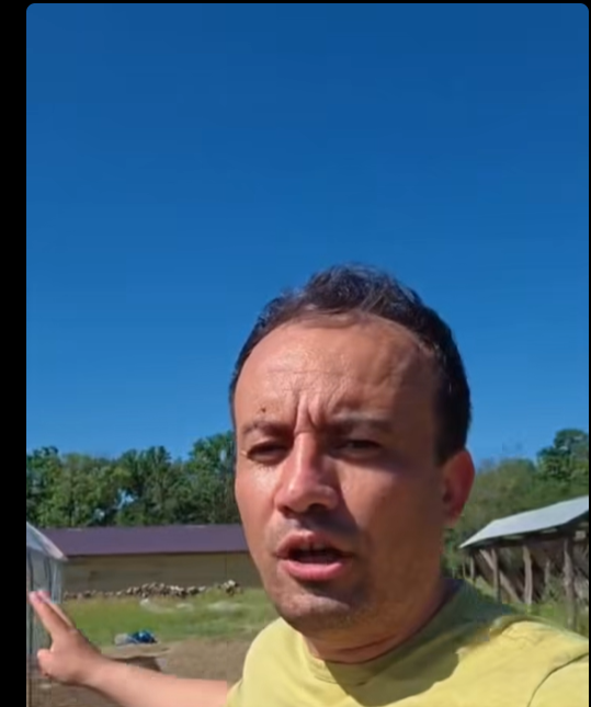 Cadru din filmul publicat de George Gârbacea pe Facebook.