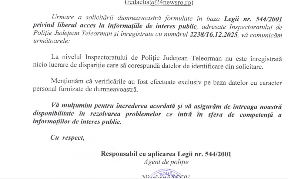 raspuns-oficial -politia-teleorman